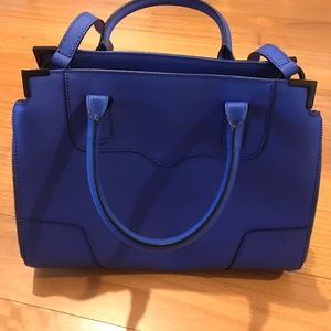 Blue Rebecca Minkoff Bag with Strap NEVER USED